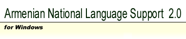 Armenian National Language Support 2.0